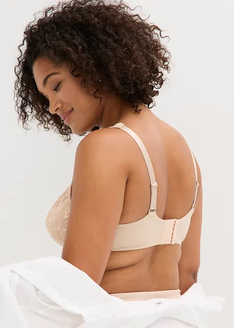 Beugel bh met sierlijk kant (set van 2), bonprix