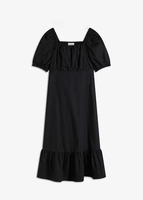 Midi jurk van puur biologisch katoen, bonprix