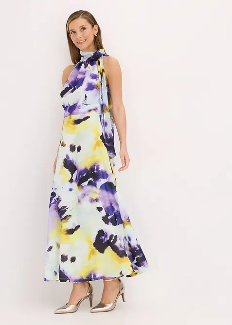 Maxi jurk van stevige scubastof, bonprix