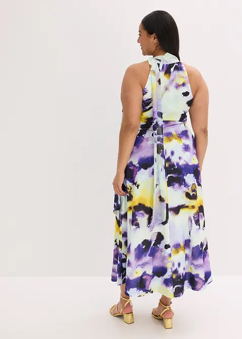 Maxi jurk van stevige scubastof, bonprix