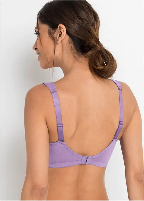 Bh zonder beugels met biologisch katoen (set van 2), bonprix