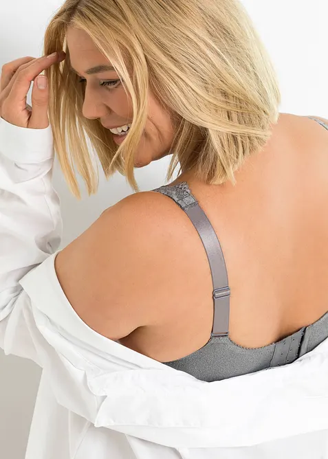 Minimizer bh met gewatteerde bandjes (set van 2), bonprix