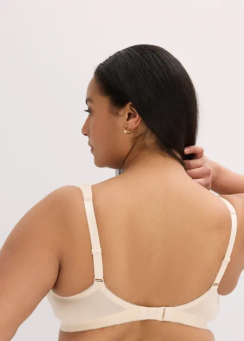 Niet-gevulde T-shirt bh met beugels en biologisch katoen (set van 2), bonprix