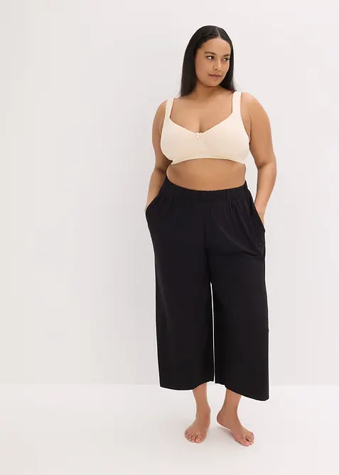 Niet-gevulde T-shirt bh met beugels en biologisch katoen (set van 2), bonprix