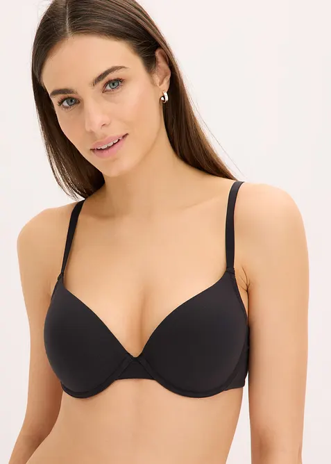 Push up bh met katoen, met beugels (set van 2), bonprix