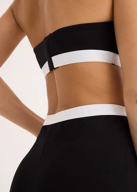 Bandeau bh met biologisch katoen (set van 2), bonprix