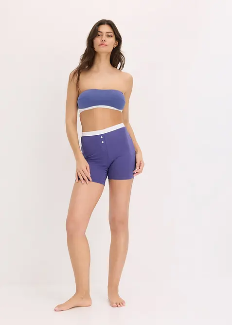 Bandeau bh met biologisch katoen (set van 2), bonprix