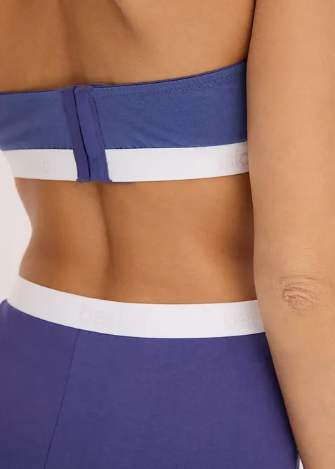 Bandeau bh met biologisch katoen (set van 2), bonprix