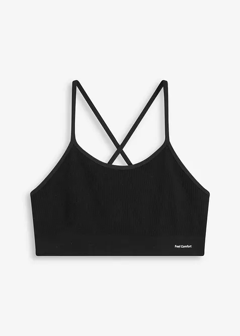 Feel Comfort bralette met racerback, bonprix