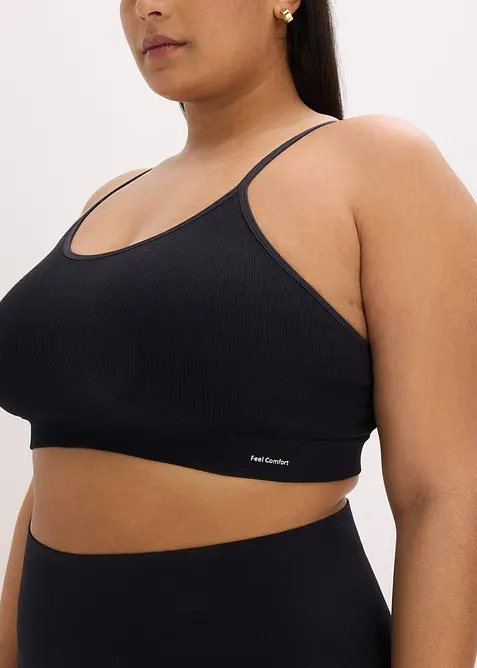 Feel Comfort bralette met racerback, bonprix