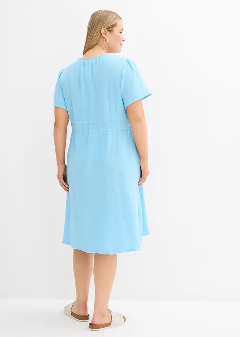 Tuniekjurk van mousseline, bonprix