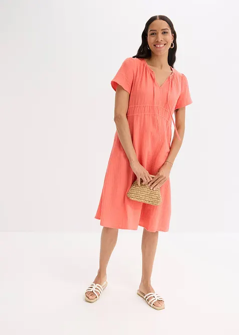 Tuniekjurk van mousseline, bonprix