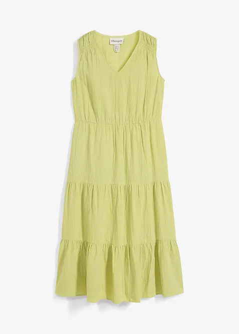 Jurk van zacht mouselline, bonprix