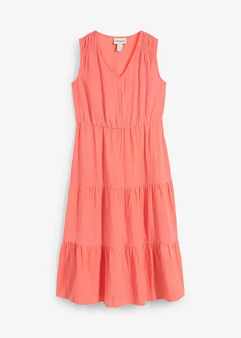 Jurk van zacht mouselline, bonprix