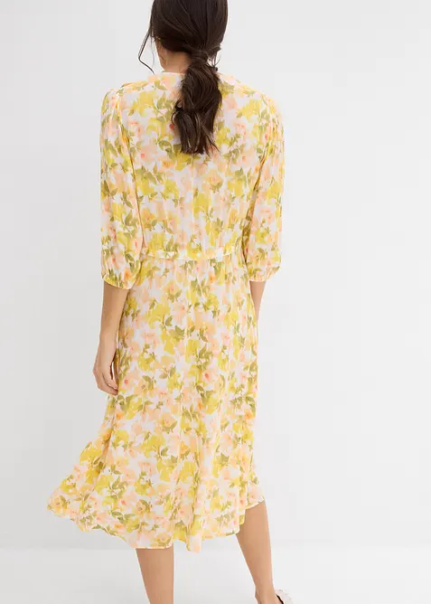 Jurk van gestructureerde crinkle, bonprix