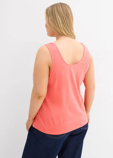 Tanktop van biologisch katoen, bonprix