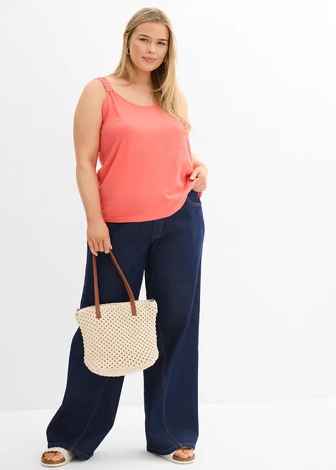 Tanktop van biologisch katoen, bonprix