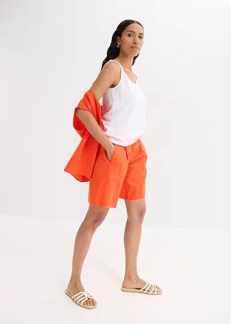 Tanktop van biologisch katoen, bonprix