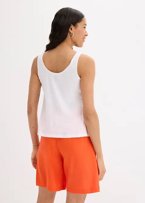 Tanktop van biologisch katoen, bonprix