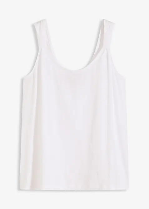 Tanktop van biologisch katoen, bonprix