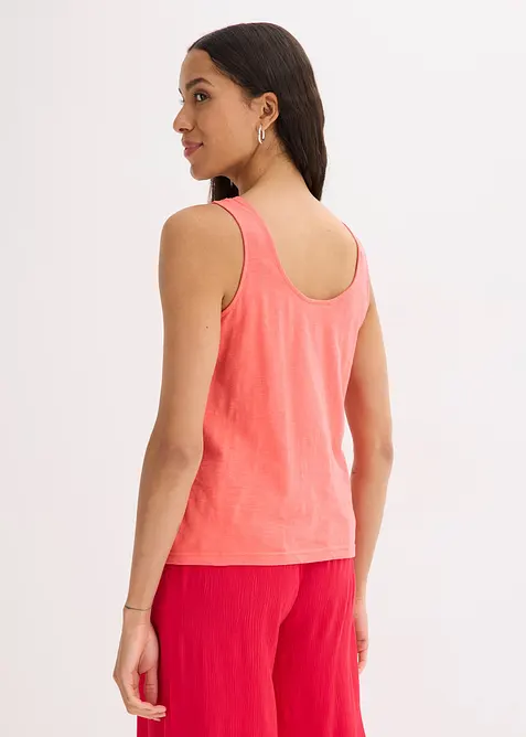 Tanktop van biologisch katoen, bonprix