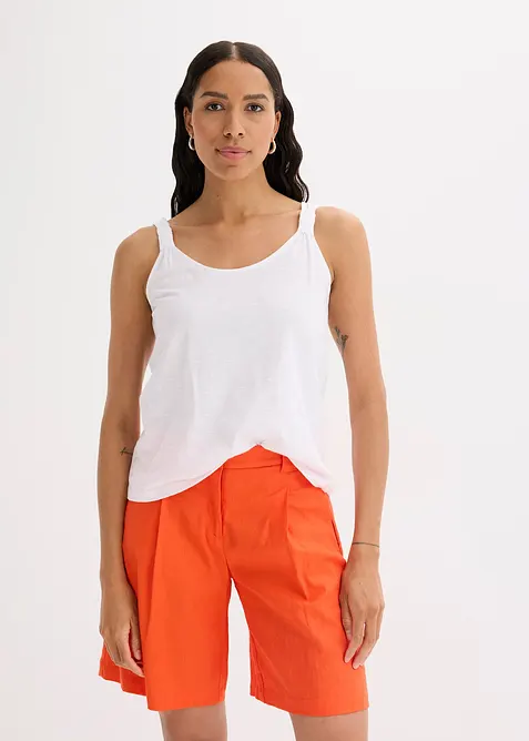 Tanktop van biologisch katoen, bonprix