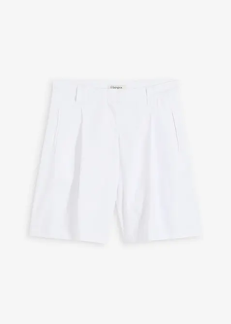 Short in een lichte linnenmix, bonprix