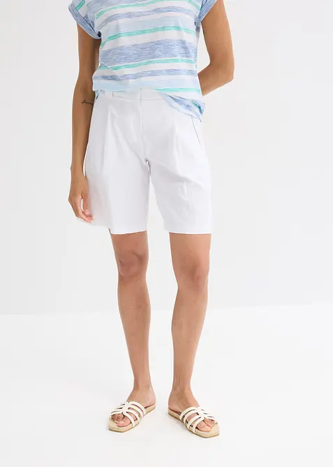 Short in een lichte linnenmix, bonprix