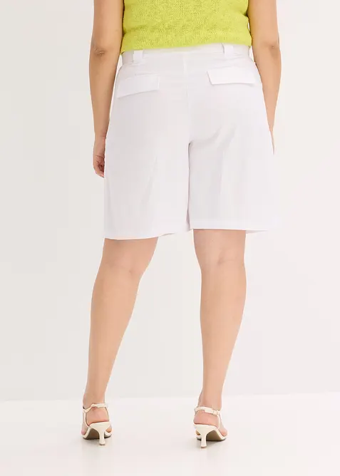 Short in een lichte linnenmix, bonprix