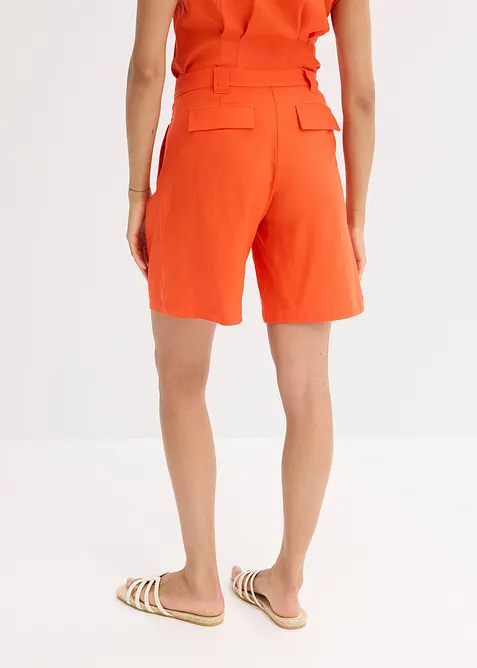 Short in een lichte linnenmix, bonprix