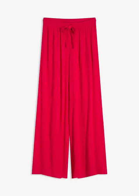 Wijde broek van soepele viscose, bonprix