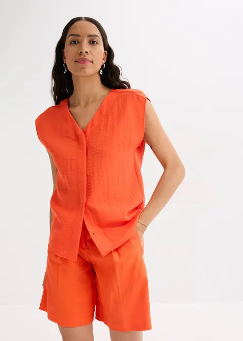 Blousetop van een lichte viscosemix, bonprix