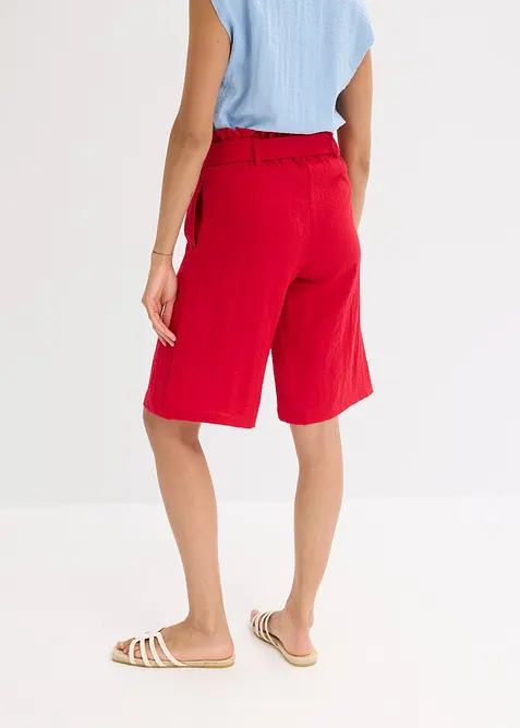 Instapbermuda in een soepele vicosemix, bonprix