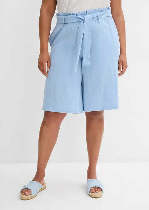 Instapbermuda in een soepele vicosemix, bonprix