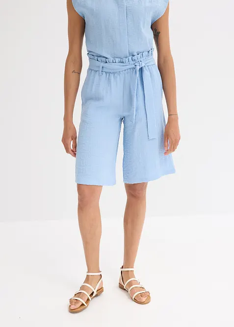 Instapbermuda in een soepele vicosemix, bonprix