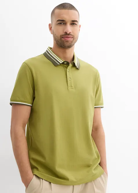 Piqu&eacute; poloshirt van puur biologisch katoen, bonprix