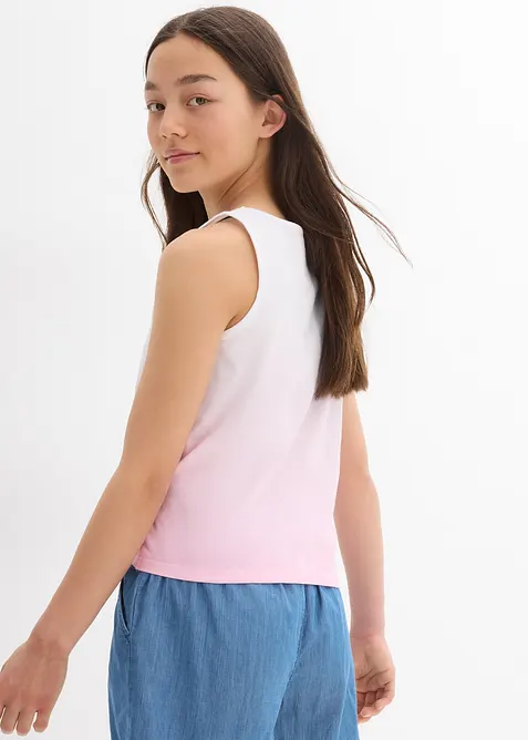 Top van biologisch katoen (set van 2), bonprix