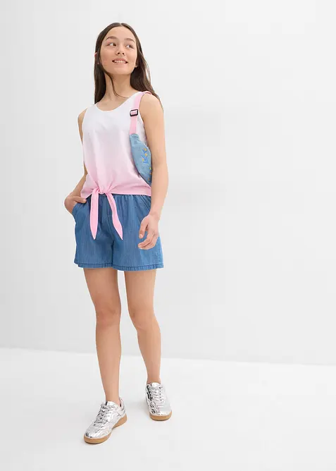 Top van biologisch katoen (set van 2), bonprix