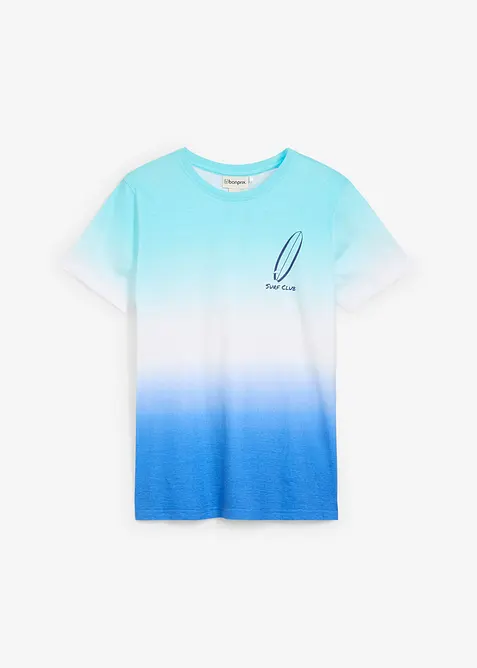 T-shirt met kleurverloop van biologisch katoen, bonprix
