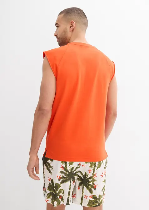 Mouwloze sweater van puur katoen, bonprix