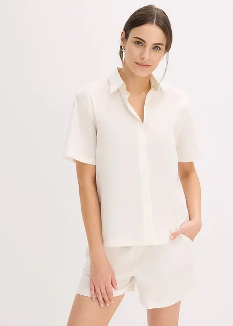 Geweven shortama van katoen, bonprix