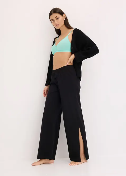 Bh zonder beugels (set van 3) met biologisch katoen, bonprix