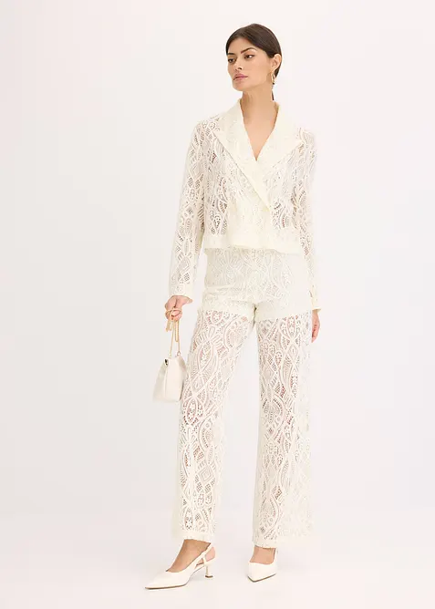 Broek van kant, bonprix