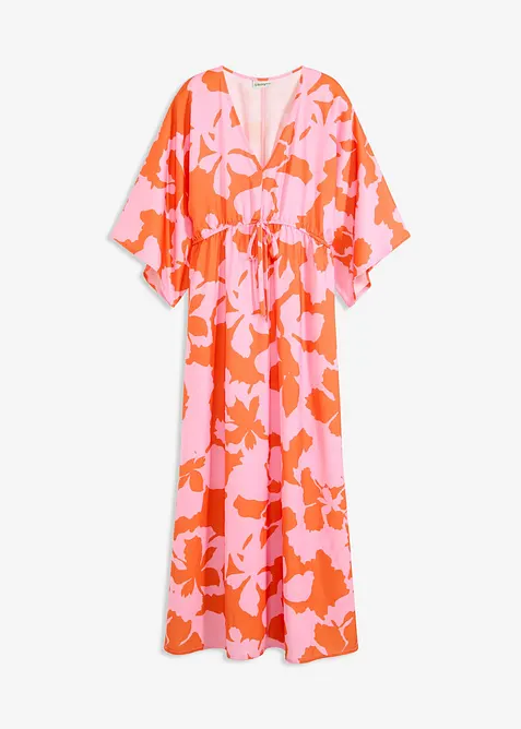 Maxi jurk van vloeiend satijn, bonprix