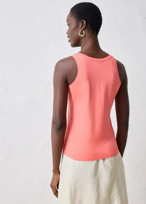 Tanktop met zijde, bonprix