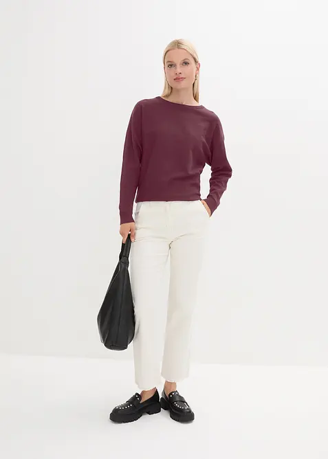 Trui met vleermuismouwen, bonprix