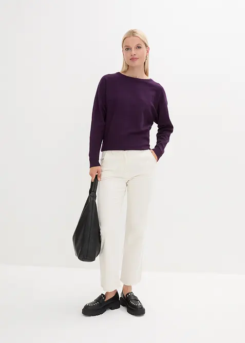 Trui met vleermuismouwen, bonprix