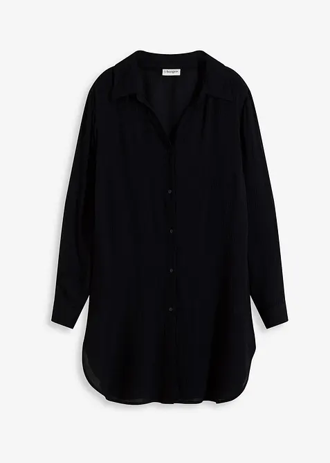 Lange strandblouse van viscose, bonprix