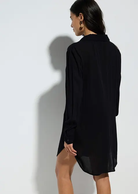 Lange strandblouse van viscose, bonprix