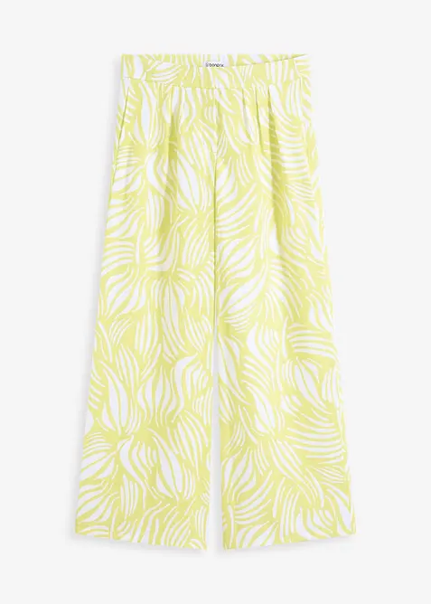 Palazzo broek met een comfortabele band, bonprix